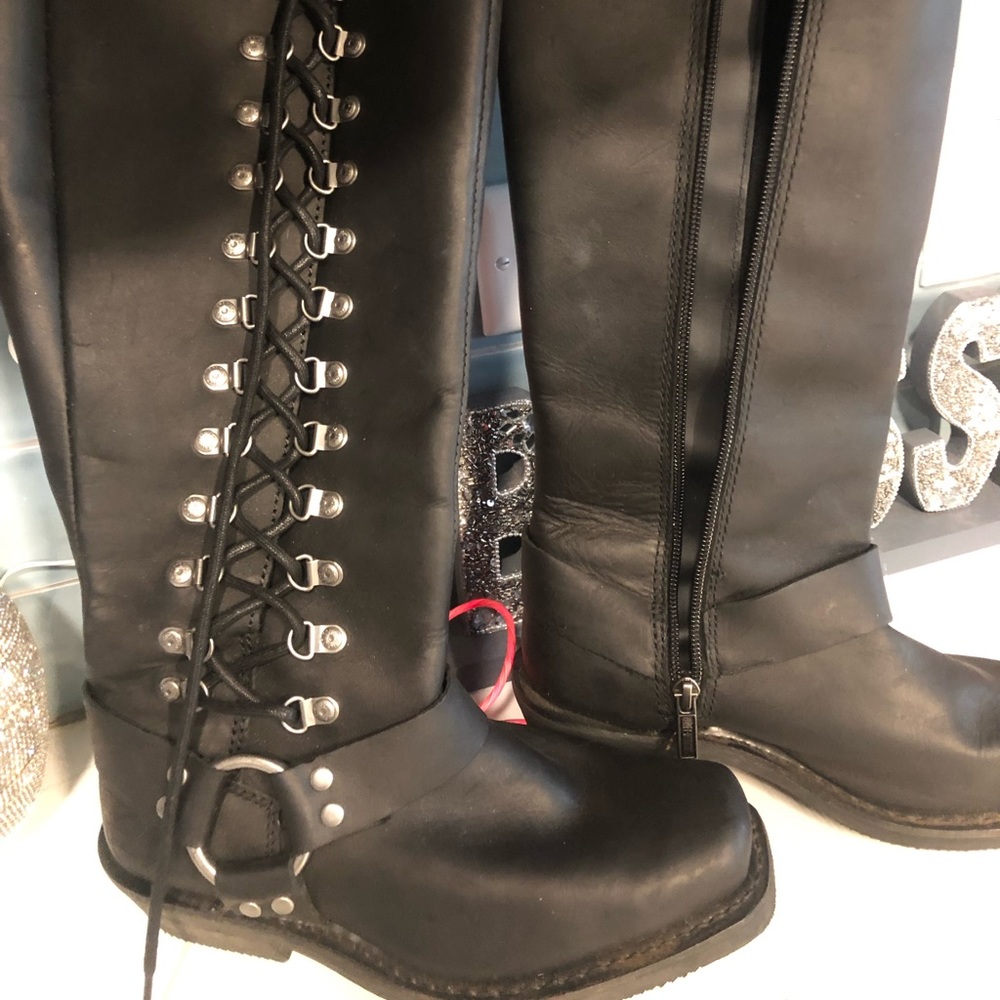 Harley Davidson women’s riding boots size 7